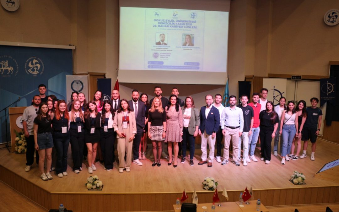 Orçun Erbayraktar Attended Career Days at D.E.U. Maritime Faculty