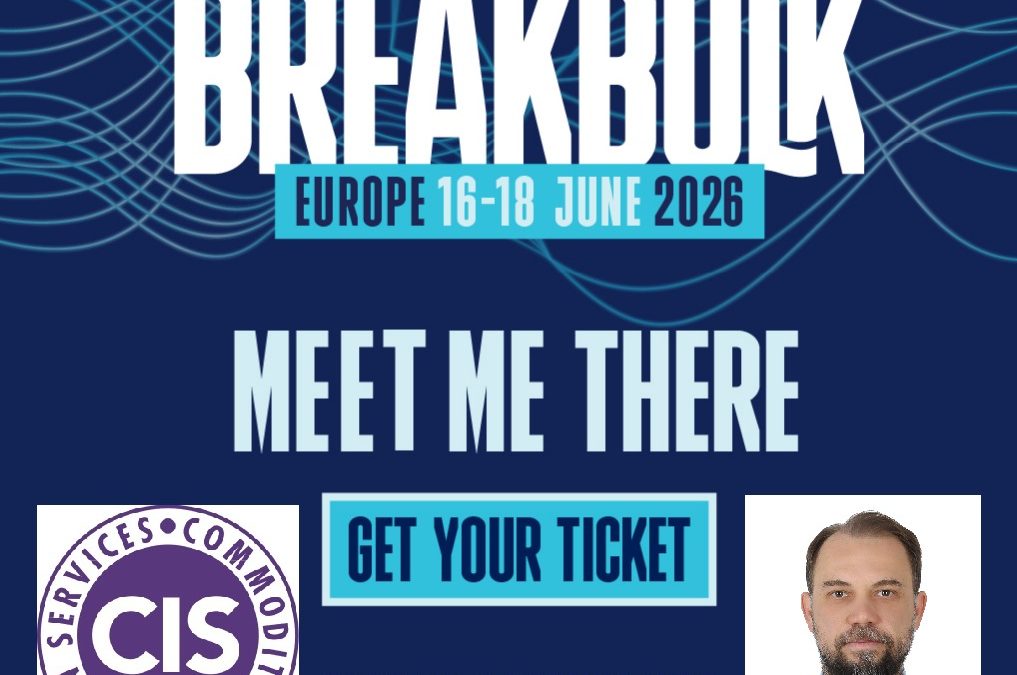 CIS (Turkiye) Karkont Gözetim Genel Müdürü Orçun Erbayraktar, Breakbulk Europe 2026 İçin Rotterdam’da!