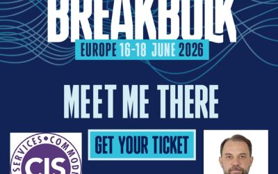 CIS (Turkiye) Karkont Gözetim Genel Müdürü Orçun Erbayraktar, Breakbulk Europe 2026 İçin Rotterdam’da!