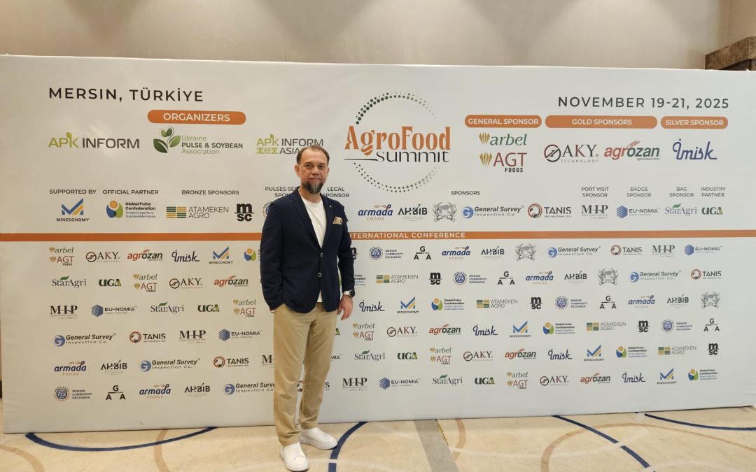 CIS Turkiye (Karkont) Inpection Services General Manager Orçun Erbayraktar Attended the AGROFOOD Conference